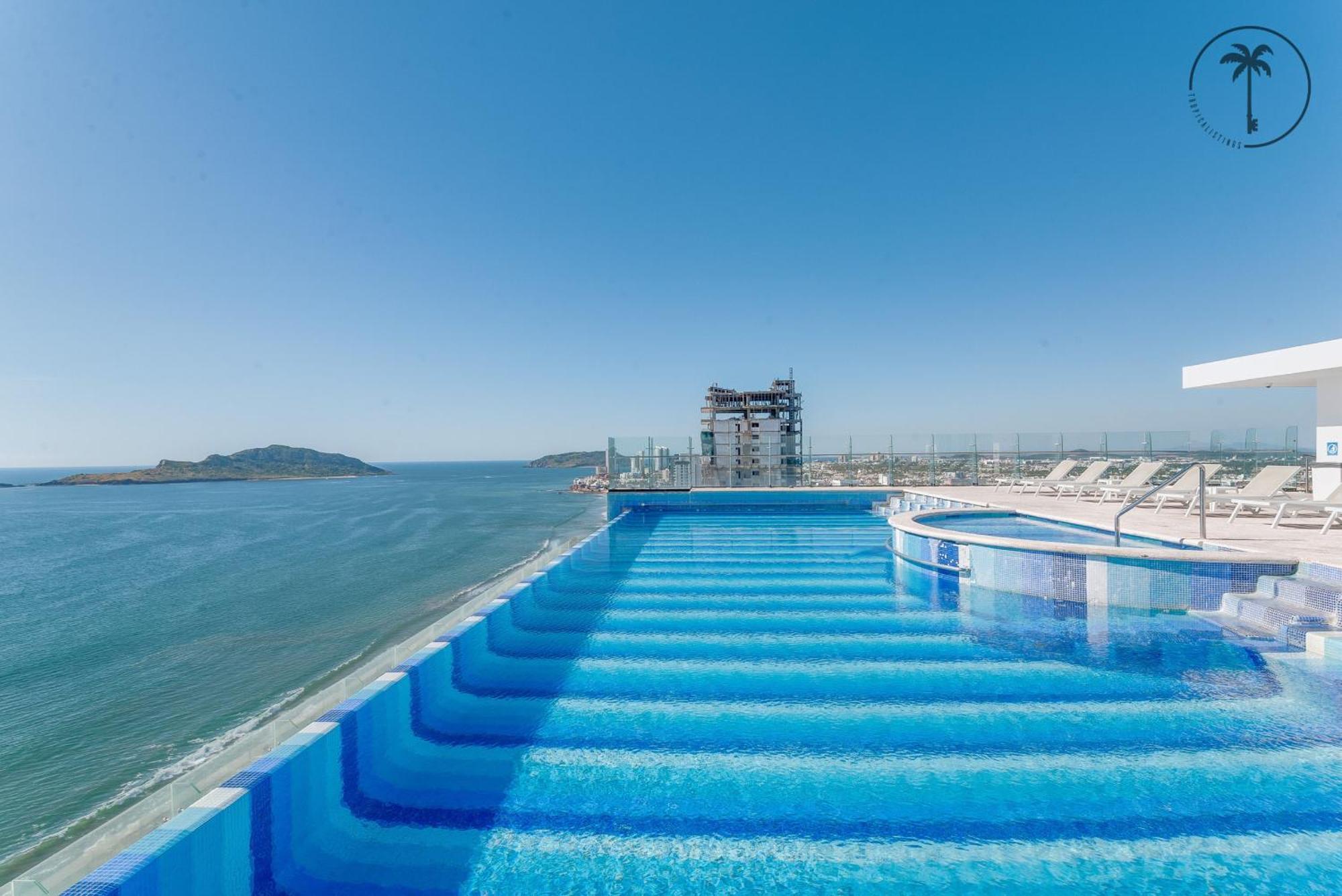 Hermosa Vista Al Mar, Condominio De Lujo! Mazatlan Exterior photo